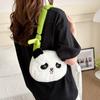Versatile New Cartoon Panda Plush Handheld Doll Versatile Diagonal Cross Bag
