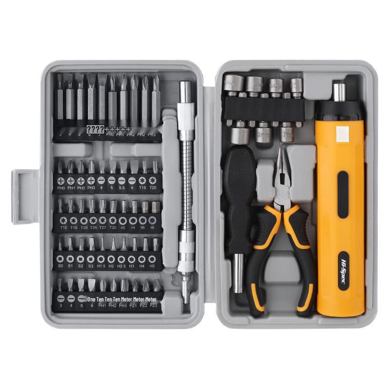 3.6V Rechargeable Lithium Electric Screwdriver Set with Manual/Automatic Function
