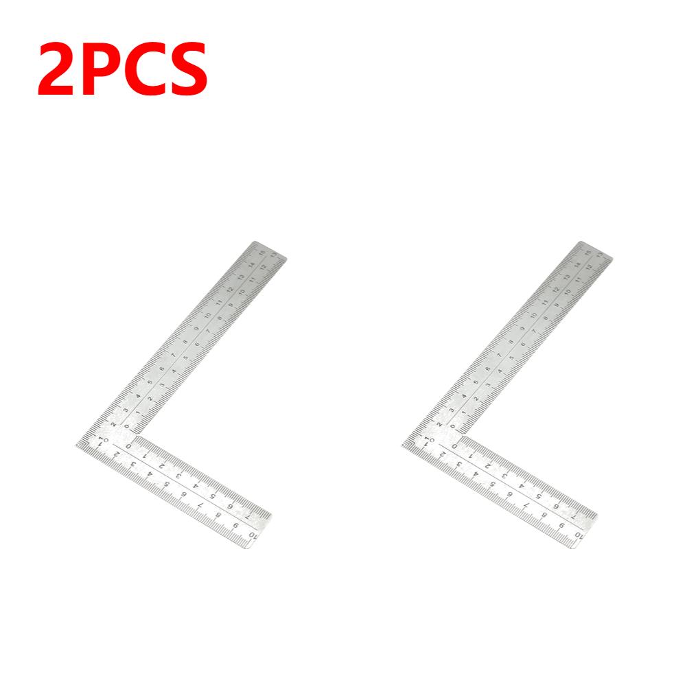 Mini-Winkelmaß Edelstahl L-Winkelmaß Mess- und Anreißwerkzeug 90-Grad-Winkelmesser Präzision für Baugerüst