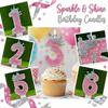 Fashion Cartoon Creative Birthday Candles Party Digital Candles