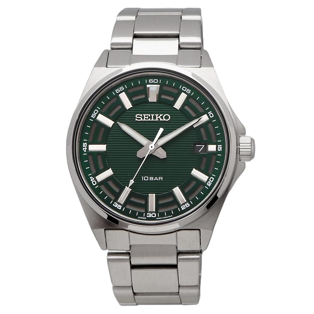 [Seiko] SEIKO Quartz Watch, Made in Japan, SUR503 Green, Includes Simple Band Adjustment Tool, Men's, Overseas Model