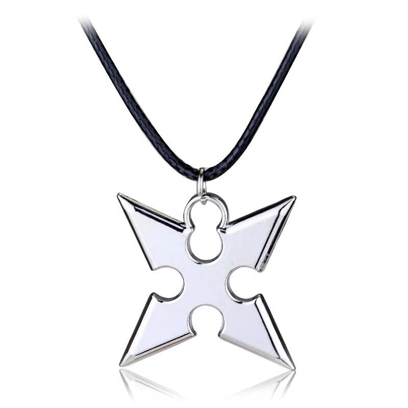 Fashion Jewelry Kingdom Hearts Sora Crown Choker Necklace Handmade Costume Key Charm Pendant Chain Adornment