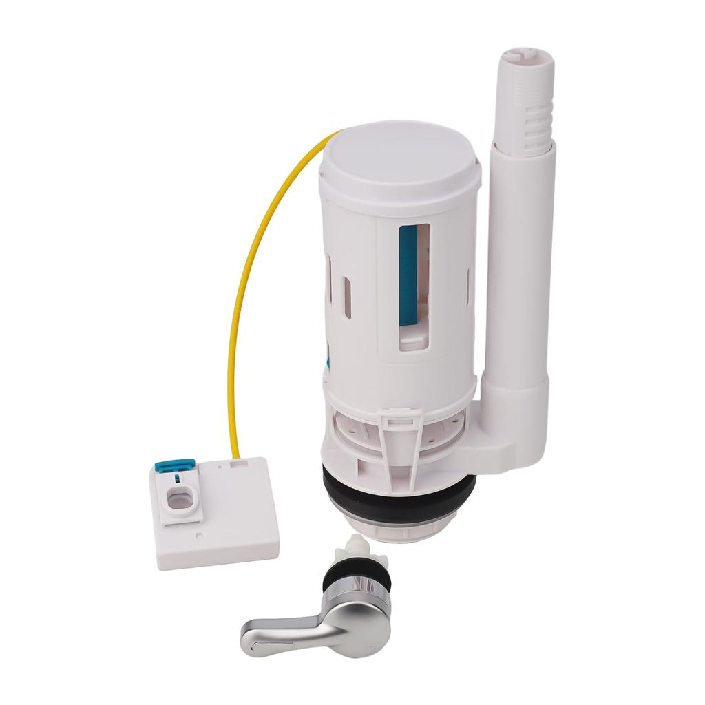 Split Toilet Drain Valve Toilet Cistern Flush Valve Overflow Lever Operated 1/2 Piece Bathroom WC Water Tank Fittings