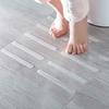 18Pcs Waterproof Anti-skid Bathtub Strip Sticker PEVA Reduce Accident Bathtub Adhesive Strip for Door Steps