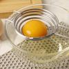 Stainless Steel Egg Separator Long Handle Yolk White Divider Food Grade for Baking Cooking Kitchen Tool Easy Clean Hanging Hook