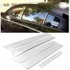 Window Decal Pillar Posts Sticker Cover Door Trim Car Accessories Silvery for Dodge Charger 2011-2023
