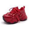 Dad Shoes Spring and Autumn Retro Thick-soled Small Breathable Casual Sneakers