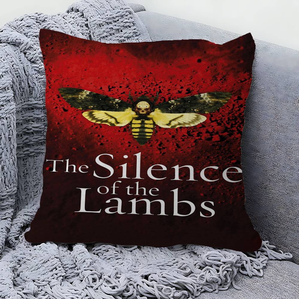 

Classic Movies The Silence Of The Lambs Movie Cushion Cover Polyester Sofa Cushions Decorative Throw Pillows Home Pillowcover 30x30 cm