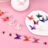 20pcs AB Double Color Butterfly Accessories DIY For Women Sweet Hair Ornament Rainbow Headwear Necklace Bracelet Jewelry Making