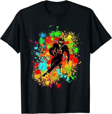 Ful American Football Star mit Jersey-Helmball Premium Unisex T-Shirt