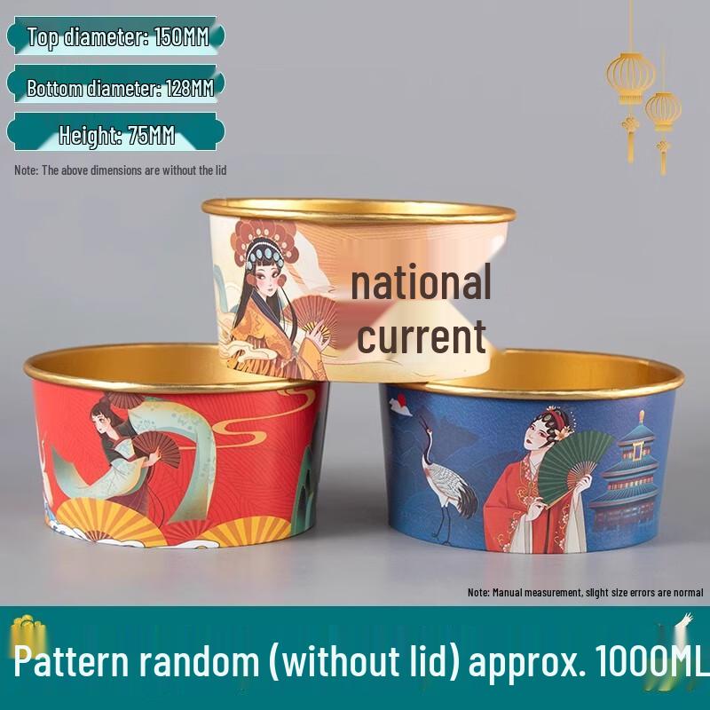 

Одноразовая пластиковая миска для еды в китайском стиле