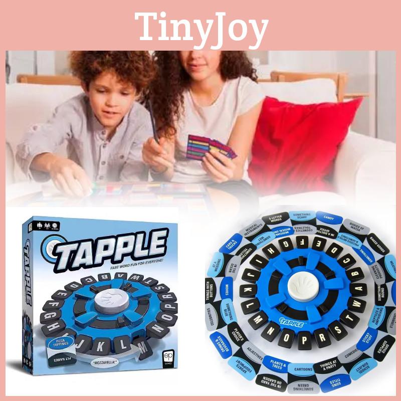Tapple Tower Schnelles Familienbrettspiel Buntes Lernspielzeug für alle Altersgruppen