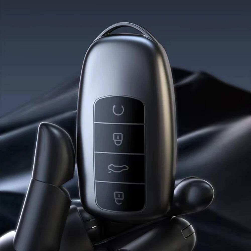 Titanově šedá pro Chery Tiggo 8 Pro Tiggo 8plus Nové 5 Plus 7pro Chery Tiggo 7 Pro Max Omoda C5 Pouzdro na klíče od auta Kryt Chránič Klíčenka