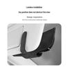 Car Sun Visor Suede Sunglasses Storage Box Clip
