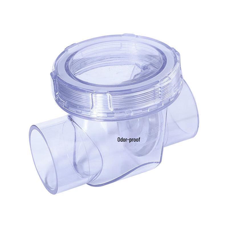 Kitchen Sewer PVC Transparent Check Valve