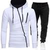New Mens Outdoor Hoodie, Sports Casual Zipper Set