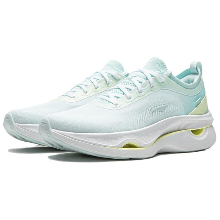 Li Ning Atemberaubend 2 Dämpfung Rutschfest Abriebfest Unterstützung Leicht Niedrig geschnitten Laufschuhe Damen ARHW010-8