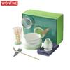 1-7 Stück Japanisches Matcha-Set mit Keramikschale, Bambus-Matcha-Besen und Teelöffel für DIY-Teezubereitungswerkzeuge Zubehör