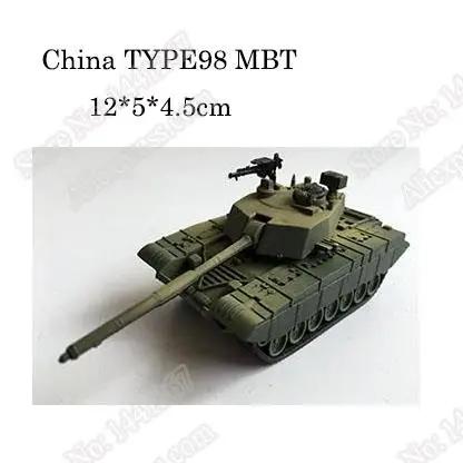 1/72 4D Plastic Assemble Tank Kits World War II Model Puzzle Assembling Military Sand Table Toys For Children
