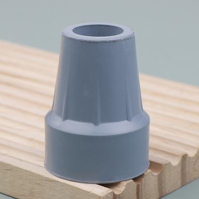 1/2 szt. 22 mm Końcówka do laski Podkładka na końcówkę kija Zapobiegająca poślizgowi Amortyzująca Wytrzymała Zamienna Gumowa Końcówka do laski Podpórki Gumowe Akcesoria do laski