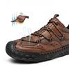 Retro Style Male Casual Shoes Handmade Fashion Sneakers Breathable Leisure Men's Treking Footwear Non-slip Hiking Shoes New Trainers