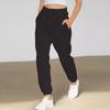 Damen High Waist Locker Sportbekleidungshose Jogginghose Modisch Lässig Mit Taschen