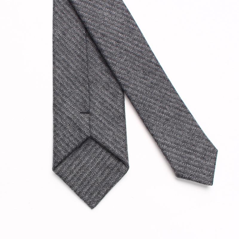 Wool Tie Men'S Striped Plaid Casual Tie Best Man Suit Shirt Accessories Tie