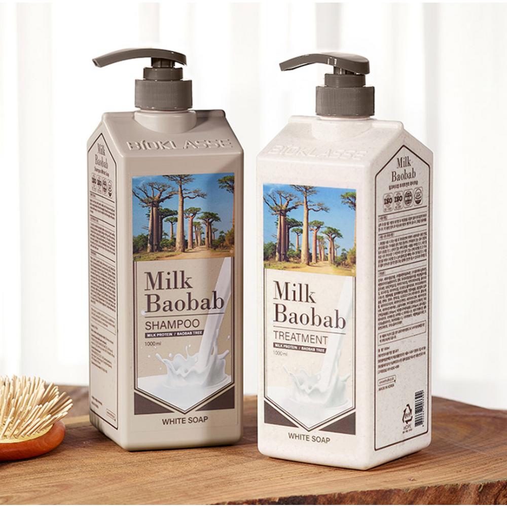 Milk Baobab Treatment White Soap Fragrance, 1L, 2 Units