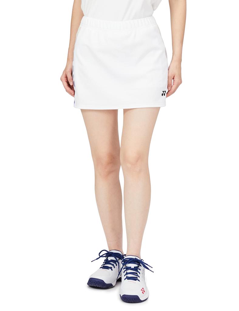 YONEX Skirt Inner 26113 White L Women's (with Spats) (011)