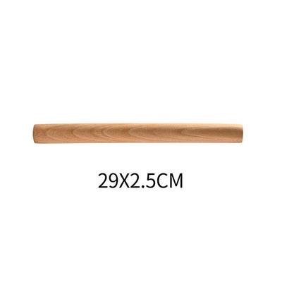 ZISIZ Non-Stick Wooden Rolling Pins (Set of 3)