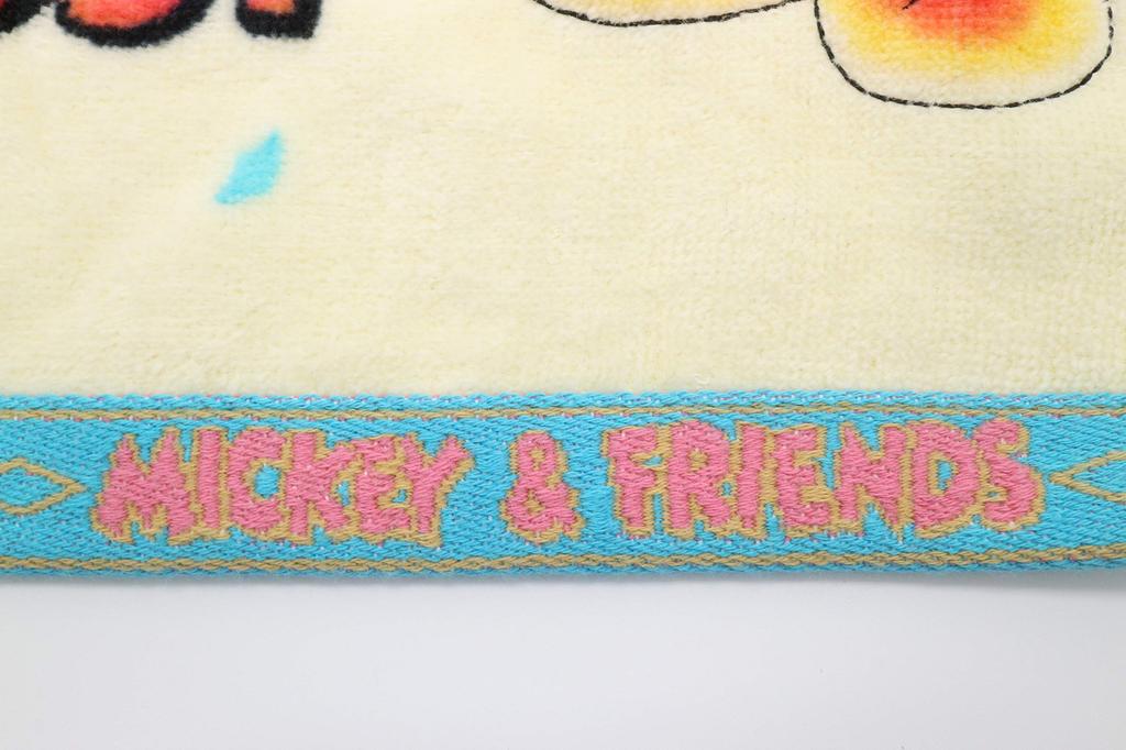 Marushin Disney Mickey Mouse Face 34 x Water Product 2005093700 Towel, 80cm, Friends, 100% Cotton, Number