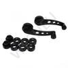 Universal Car Window Close Hand Crank Handle Winder Riser Replacement Aluminum Alloy Manual Auto Window Glass Closer Handle