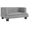 VidaXL Children's Sofa Light Grey 60x40x30 Cm Velvet 3196318
