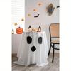 Halloween Tablecloth. Funny face design for party, home & holiday decor.