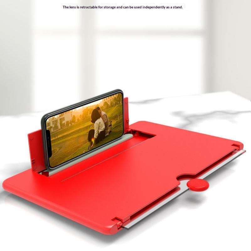1Pcs 12 Inch Hd Screen Magnifying Glass Multi Functional Mobile Phone Screen Amplifier Anti Blue Light Eye Protection
