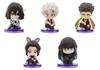 Demon Kimetsu no Yaiba Suwarasetai 4 Hashira Meeting of 5 Gacha Capsule Toy Slayer [Set (Complete)]