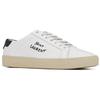 Saint Laurent  Court Classic SL/06 Low Optic White Black 2021 Women Sneakers 610649-08G10-9061
