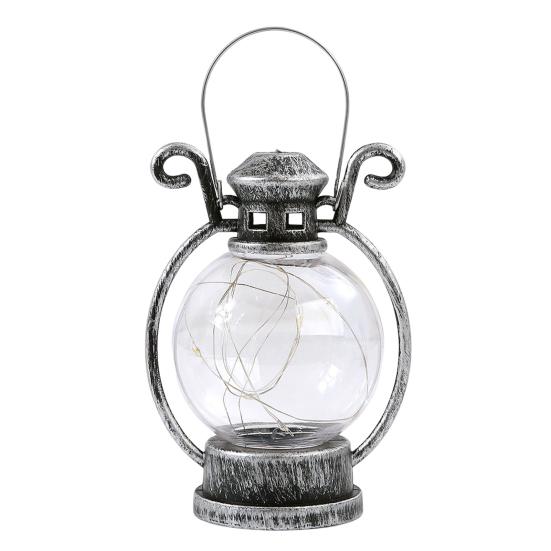 

Портативный ночник в ретро-стиле, фонарь для кемпинга на открытом воздухе, перезаряжаемый фонарь для палатки, садовое освещение для украшения свадебной вечеринки бронзовый/серебряный