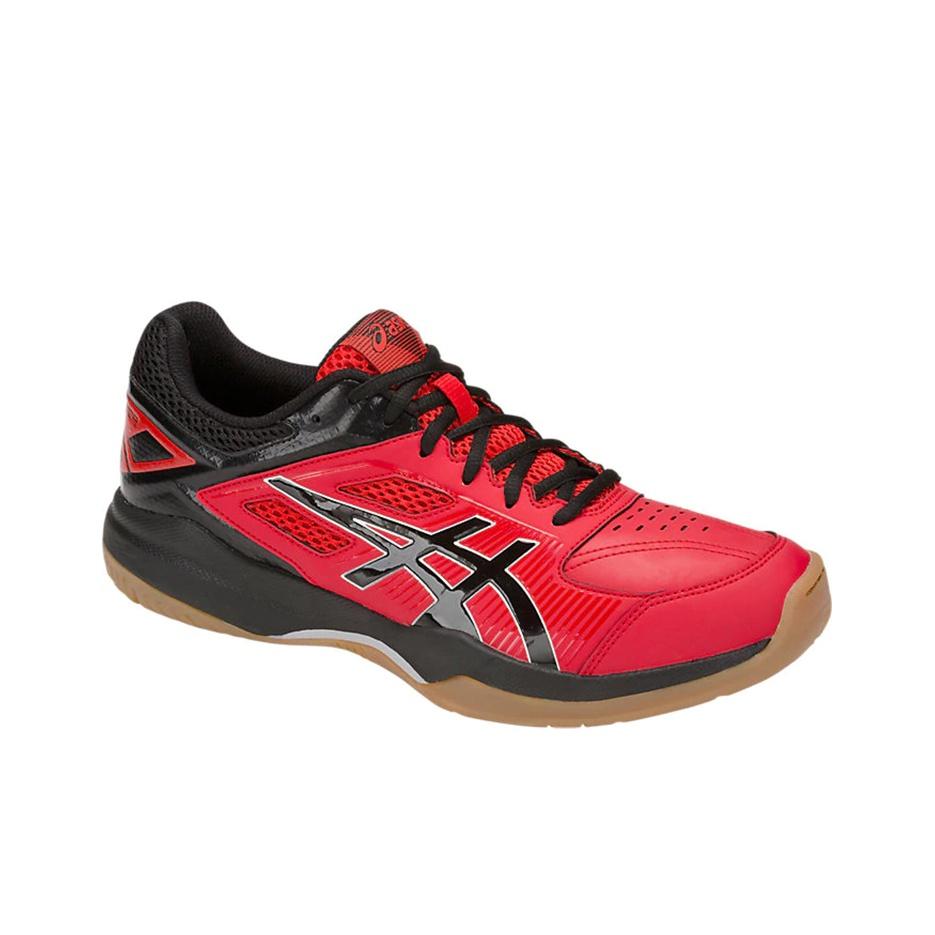 Asics Gel-Court Hunter Low Top Laufschuhe Herren Sneaker Rot Schwarz 1071A020-612