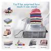 Vliesstoff Unterbett Steppdecke Aufbewahrungstasche Organizer Kleiderschrank Kleidung Staubdicht Feuchtigkeitsabweisend Abschlusstasche Faltbare Aufbewahrungsbox
