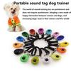 Neuer Trainingsklicker Hundetraining Clicker Haustier Katze Hund Klick-Trainer GXLYP03