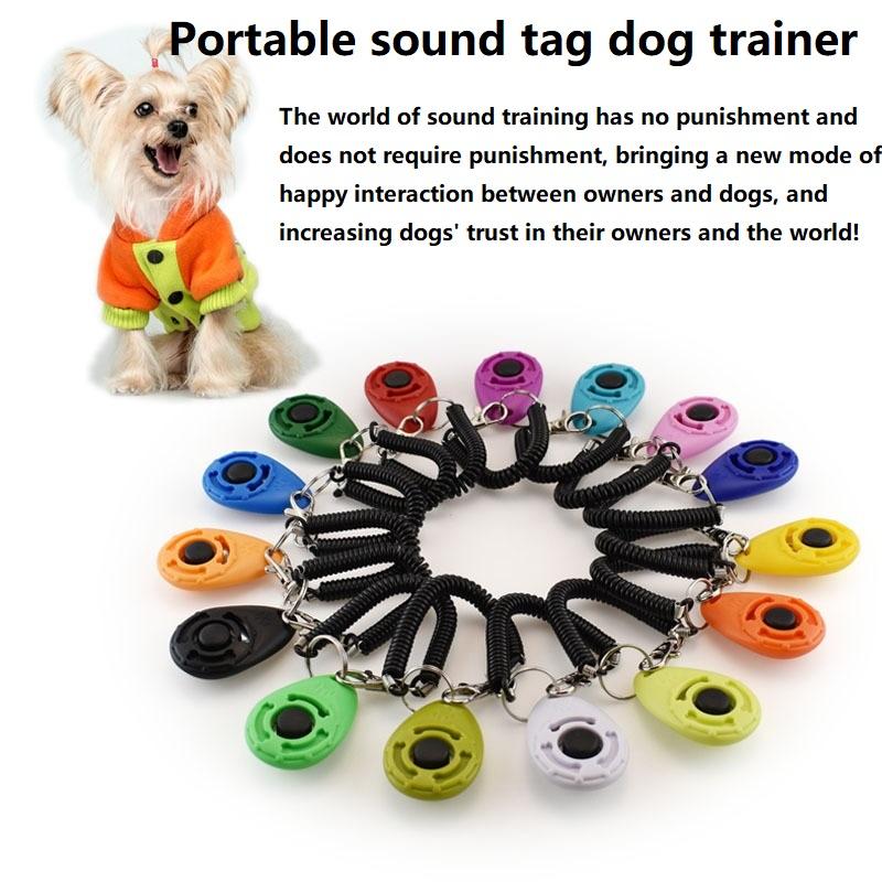 Neuer Trainingsklicker Hundetraining Clicker Haustier Katze Hund Klick-Trainer GXLYP03