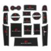 BYD Han Door Slot and Storage Mat - Anti-Slip Cup Holder, DM/EV Car Modification Accessory