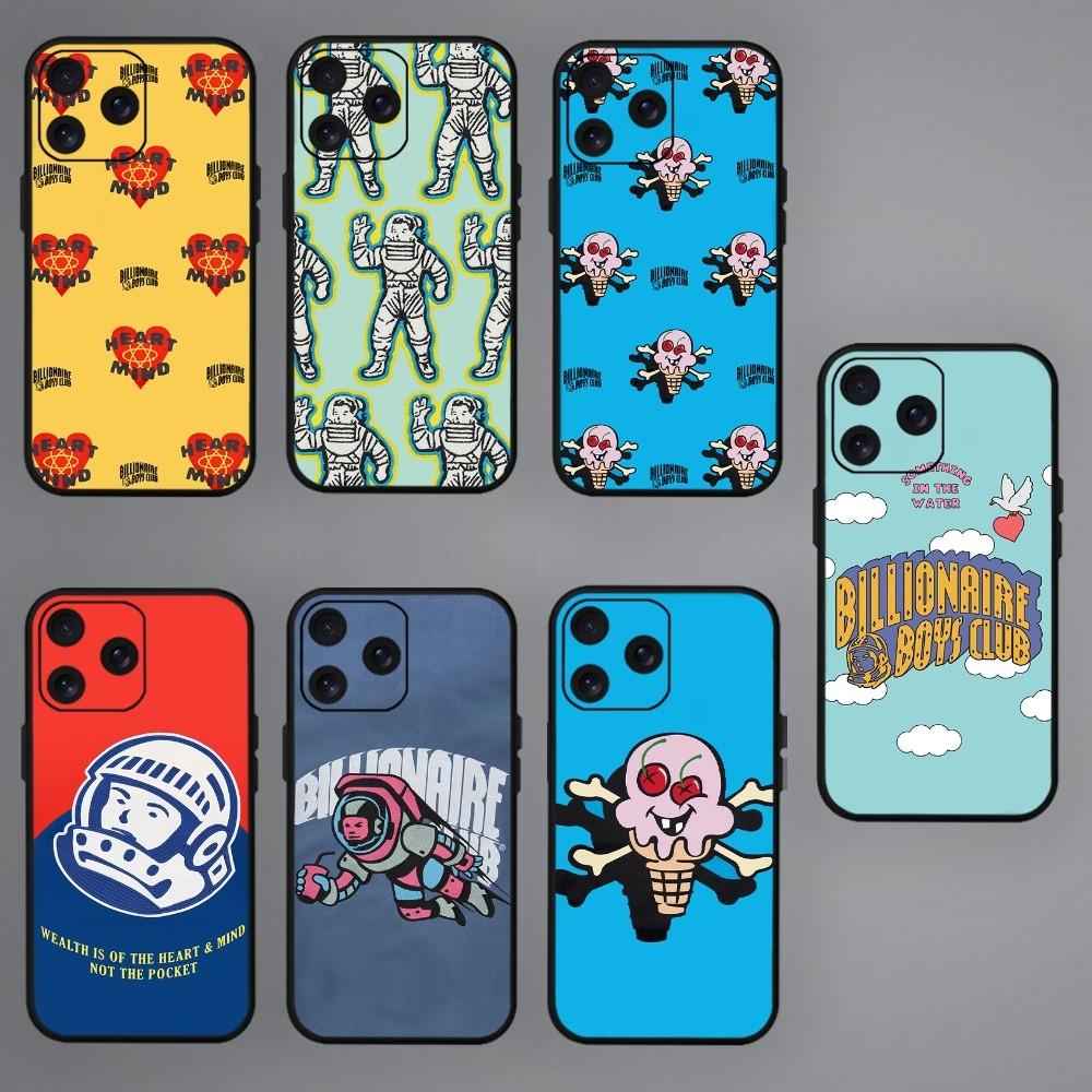 

Чехол для телефона B-Billionaire B-Boys Club для Samsung S20 S21 S22 S23 S24 Note 20 4G 5G Plus, ультра-черный, мягкий чехол