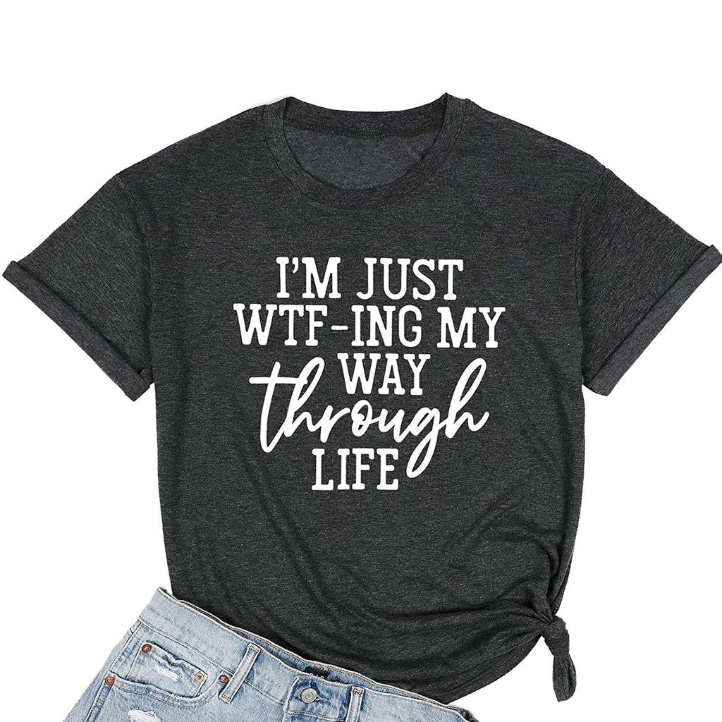 Women's Fashion Printed Plus Size   T-Shirts Short Sleeve Graphic Tee Tops