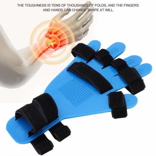Stroke/Hemiplegia Finger Orthosis, Finger Stretch Training Board Expandable Fingerboard Fingertip Splint Finger Orthosis