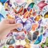 50 Butterfly Graffiti Stickers Suitcase Car Laptop Skateboard Mobile Phone Waterproof Decorative Stickers