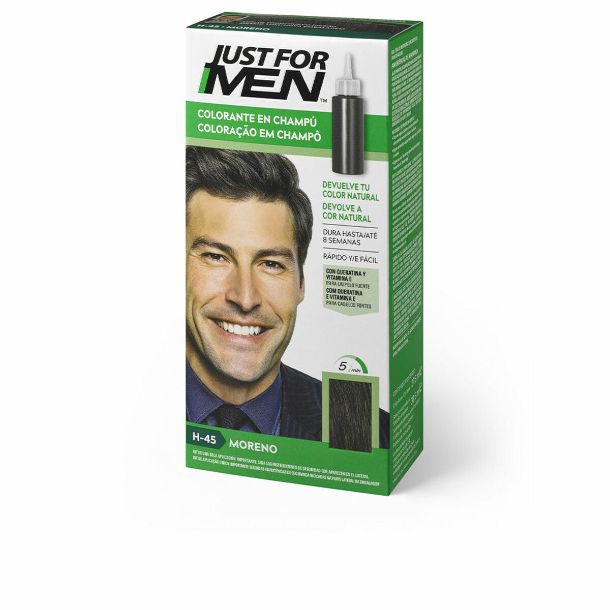 

Красящий шампунь Just For Men Colorante Brunette 30 мл