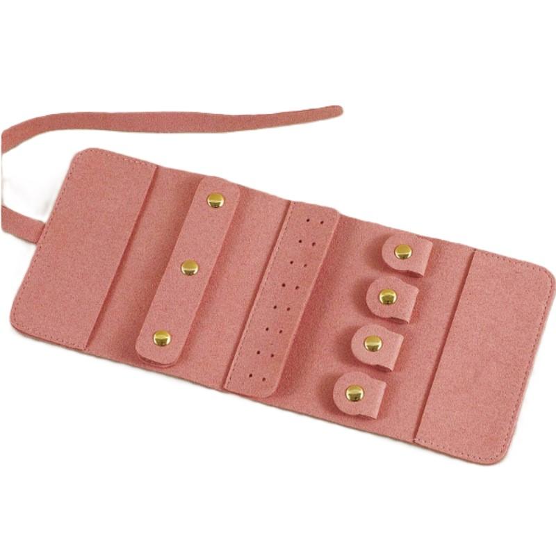 

Jewelry Storage Bag Travel Portable Jewelry Organizer Foldable Case For Bracelet Ring Necklaces Earring Travel Protect Bags A3
