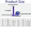 1pcs Truss Torx Head Screw Titanium Ti Bolt M4 M5 M6 M8 Length:10-60mm For Motorcycle,Bicycle Part Modification Fasteners